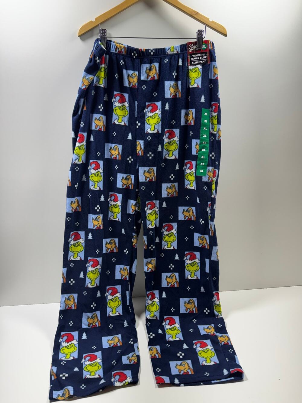 Dr Seuss Grinch Pajama Pants Women’s Sz XL New Soft Christmas Loungewear